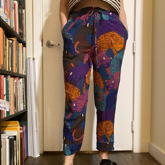 Farm Rio cheetah pants - Picture 4 of 6